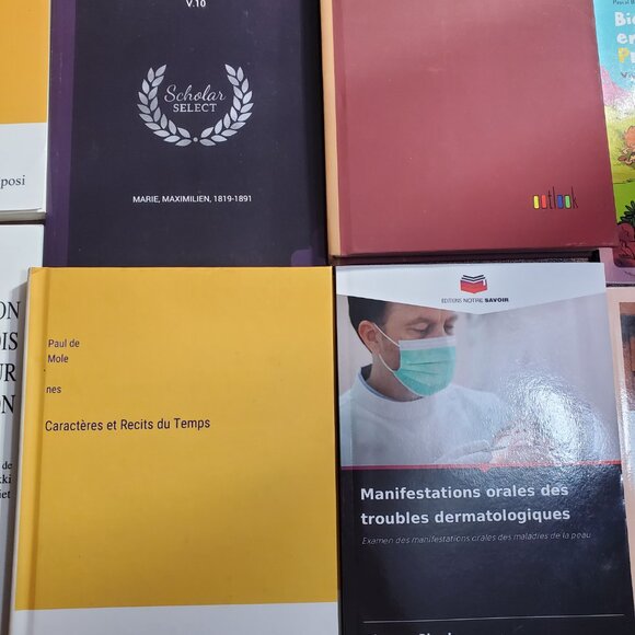 📚 Lot de 12 Livres random en Francais pour 30$ - Picture 3 of 6